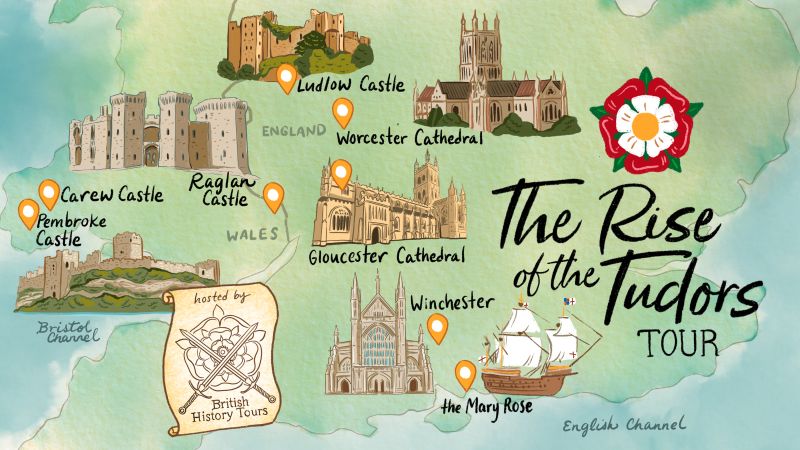 The Rise of the Tudors Tour 2024